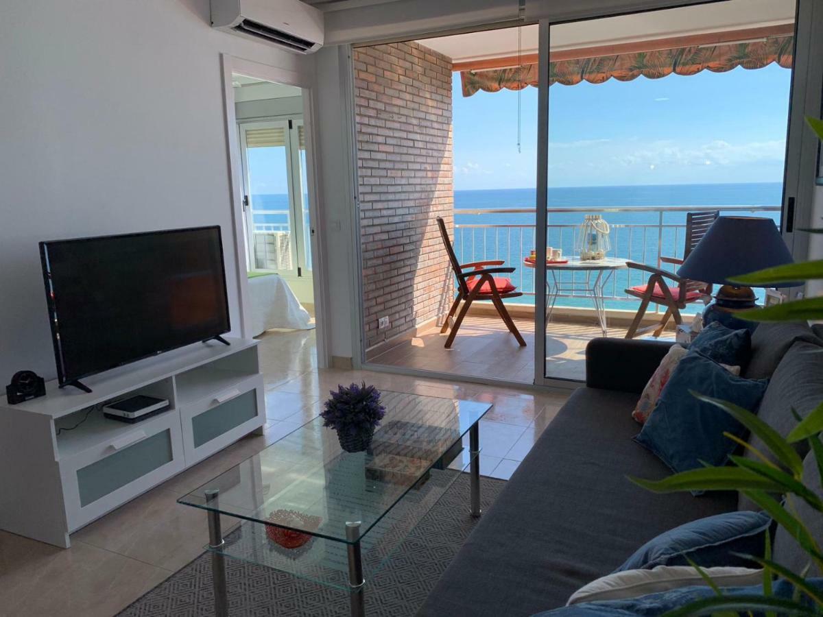 Apartamento Con Vistas Al Mar Primera Linea De Playa Del Postiguet Apartment Alicante Luaran gambar